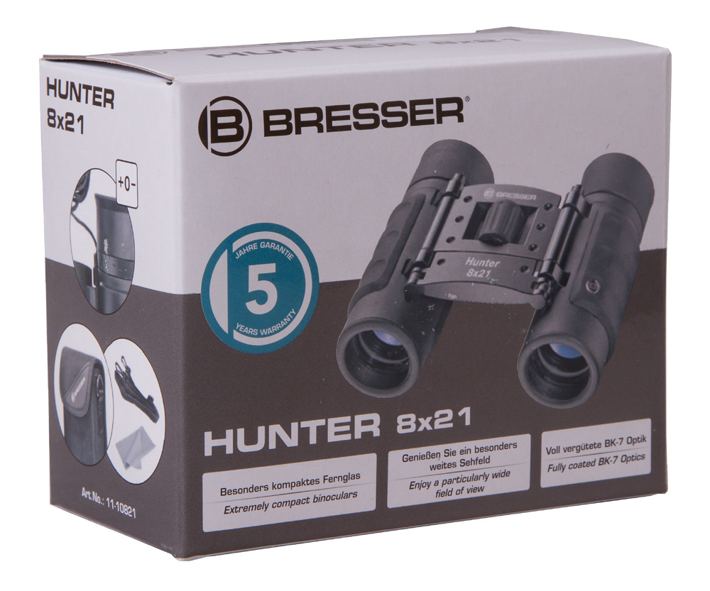 Бинокль Bresser Hunter 8x21