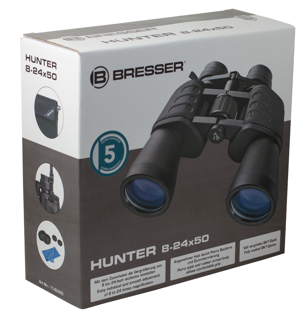 Бинокль Bresser Hunter 8–24x50